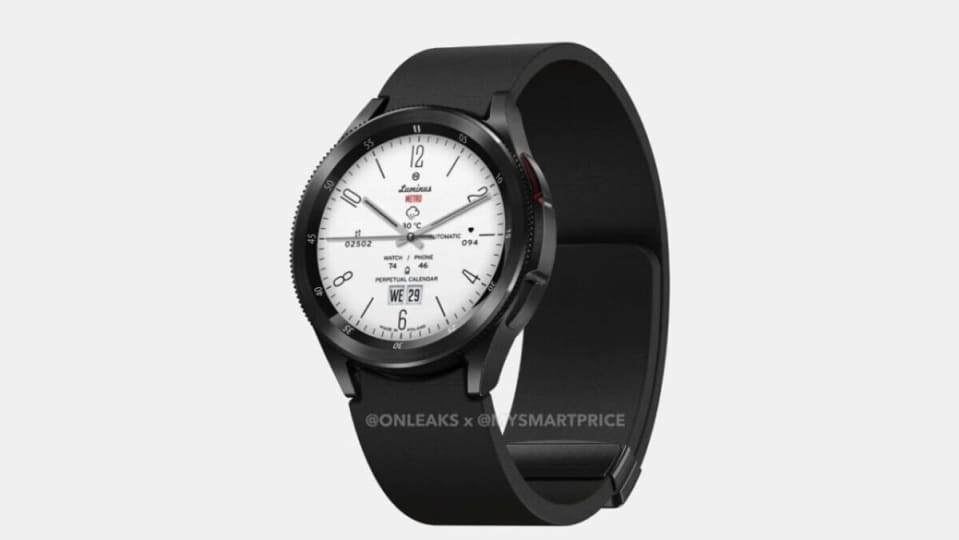 Exclusive Leak: Get a Sneak Peek at the Sleek Design of the Samsung Galaxy Watch 6