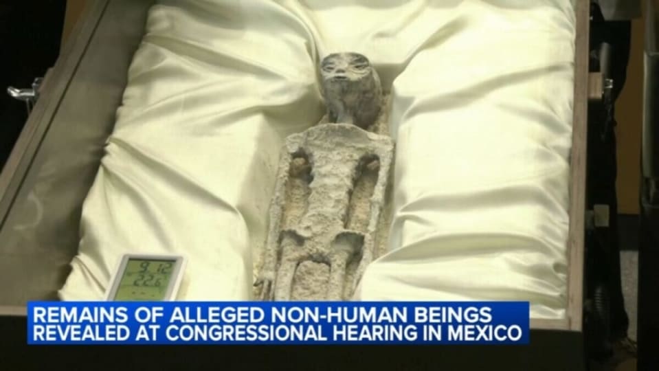 Have aliens really taught in the middle of the congress in Mexico? Yes and no