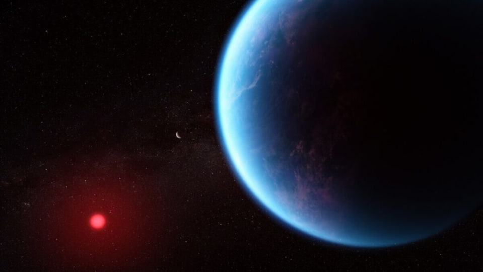 The James Webb Space Telescope has just discovered a molecule that is only produced by living organisms on a distant exoplanet