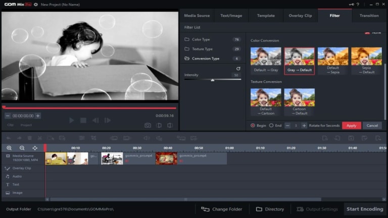 GOM Mix Pro Video: Editing Made Easy