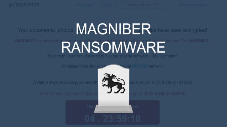 Magniber Ransomware embedded in fake Windows 10 updates