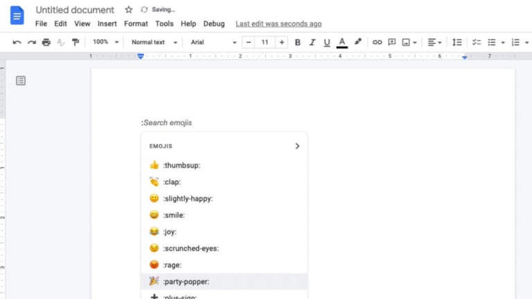 It is now easier than ever to insert emojis into Google Docs