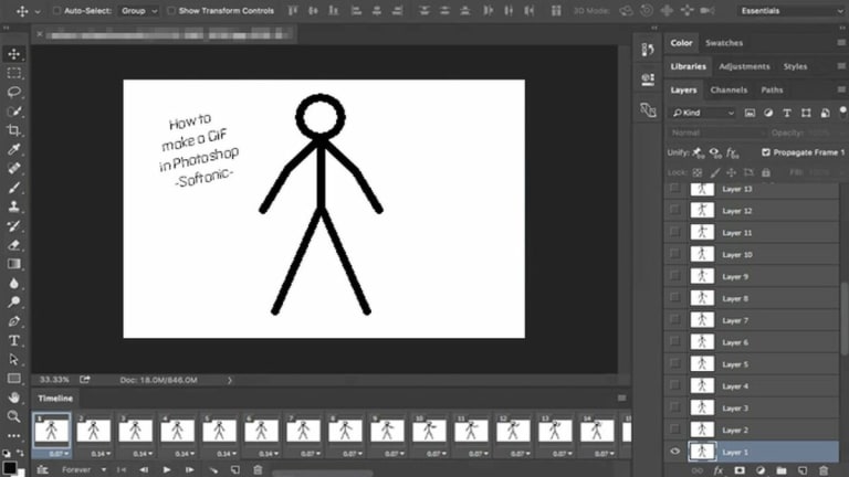 How to make a GIF in Photoshop in 7 steps