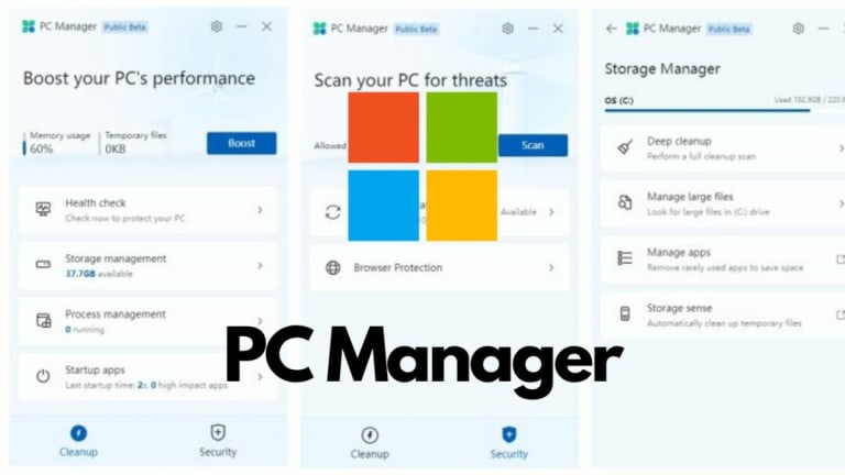 Learn how to use Microsoft PC Manager in 3 easy steps