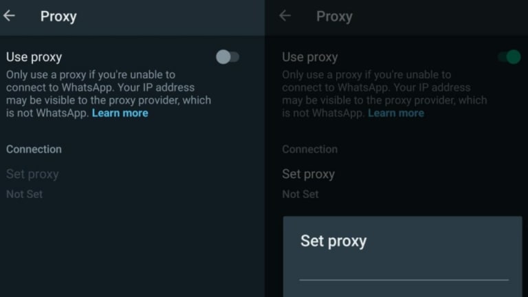 WhatsApp blocked? You may now use a proxy bypass!