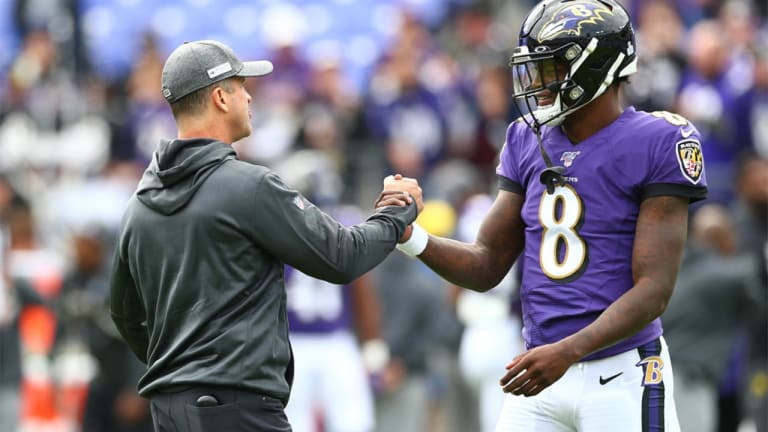 John Harbaugh shares his thoughts on Lamar Jackson’s Tweets