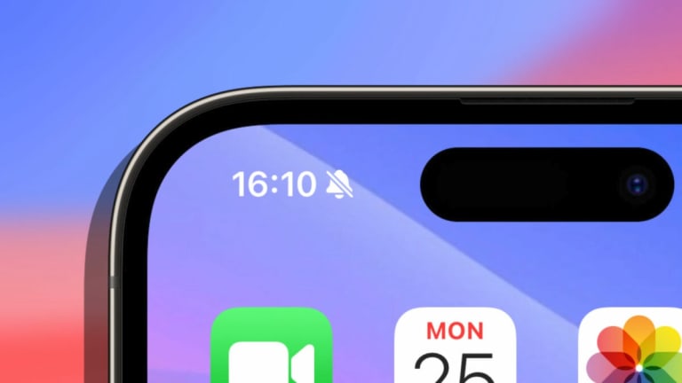 How to hide the mute icon on the new iPhone 15 Pro