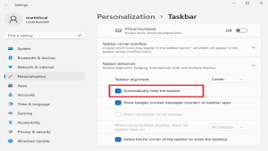 ¿La barra de tareas en Windows 11 no se oculta? ¡He aquí la solución!