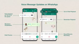 WhatsApp añade nuevas funciones a los mensajes de voz