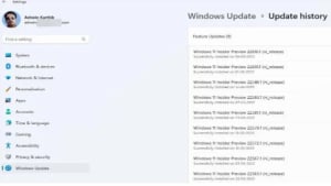 Windows 11 Insider Preview Build 22616 restaura la opción para reorganizar los íconos en la bandeja del sistema