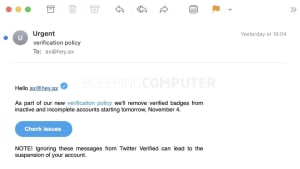 Preocupación por la inseguridad de las cuentas verificadas en Twitter