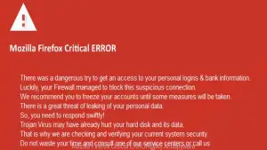 How to Fix Mozilla Firefox Critical Error Red Screen in 4 Steps