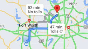 Google Maps launches a feature that shows estimated toll prices