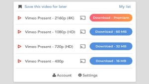 Save the best content with Video Downloader PLUS for Chrome