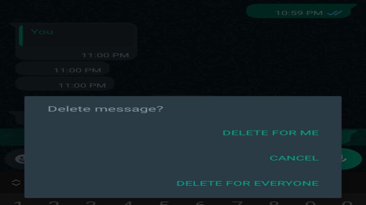 WhatsApp incrementa el tiempo para borrar mensajes