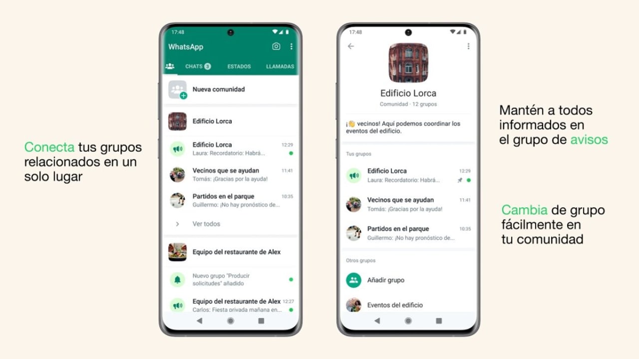 WhastApp lanza “Comunidades”, ¿qué es esta nueva función?