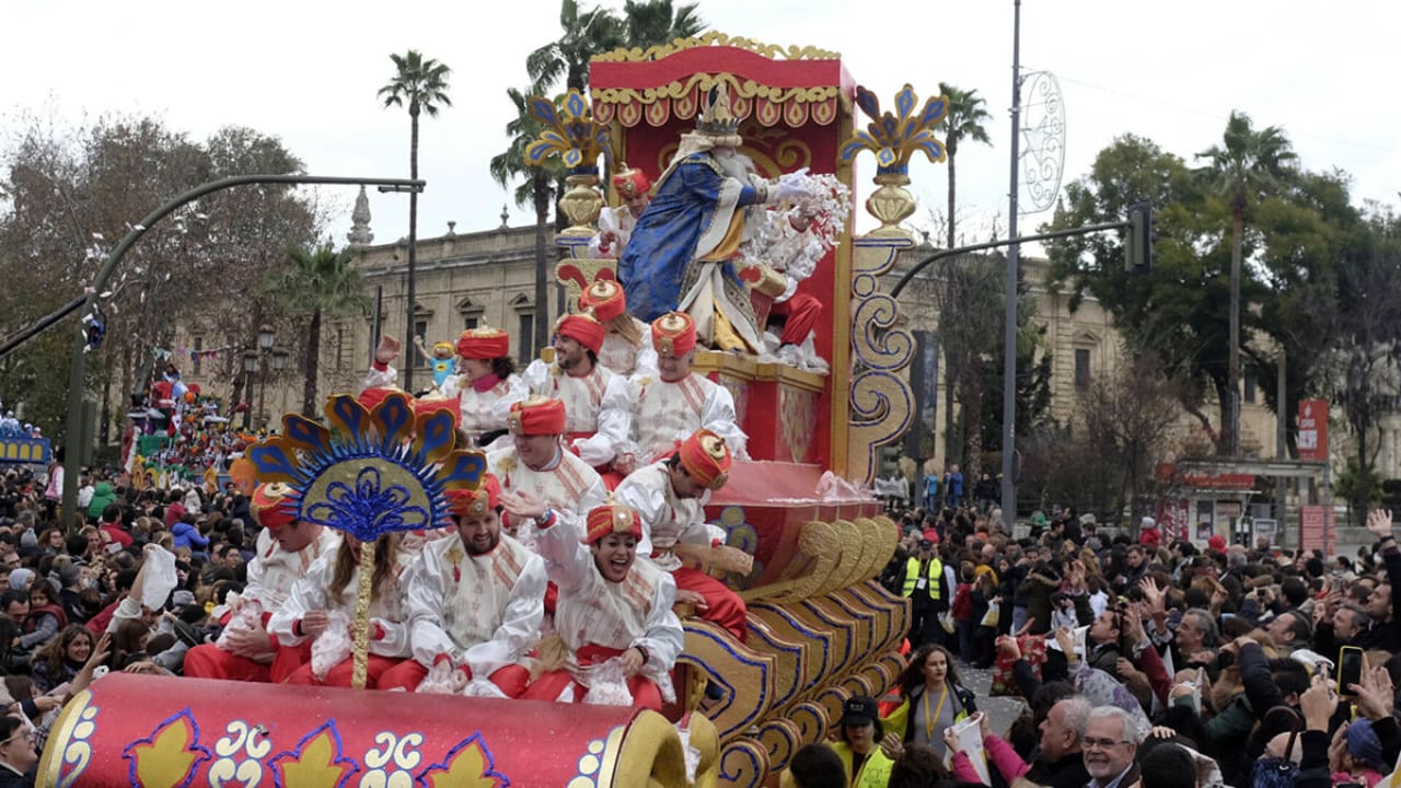 Cómo seguir el recorrido de las cabalgatas de Reyes en las principales ciudades españolas