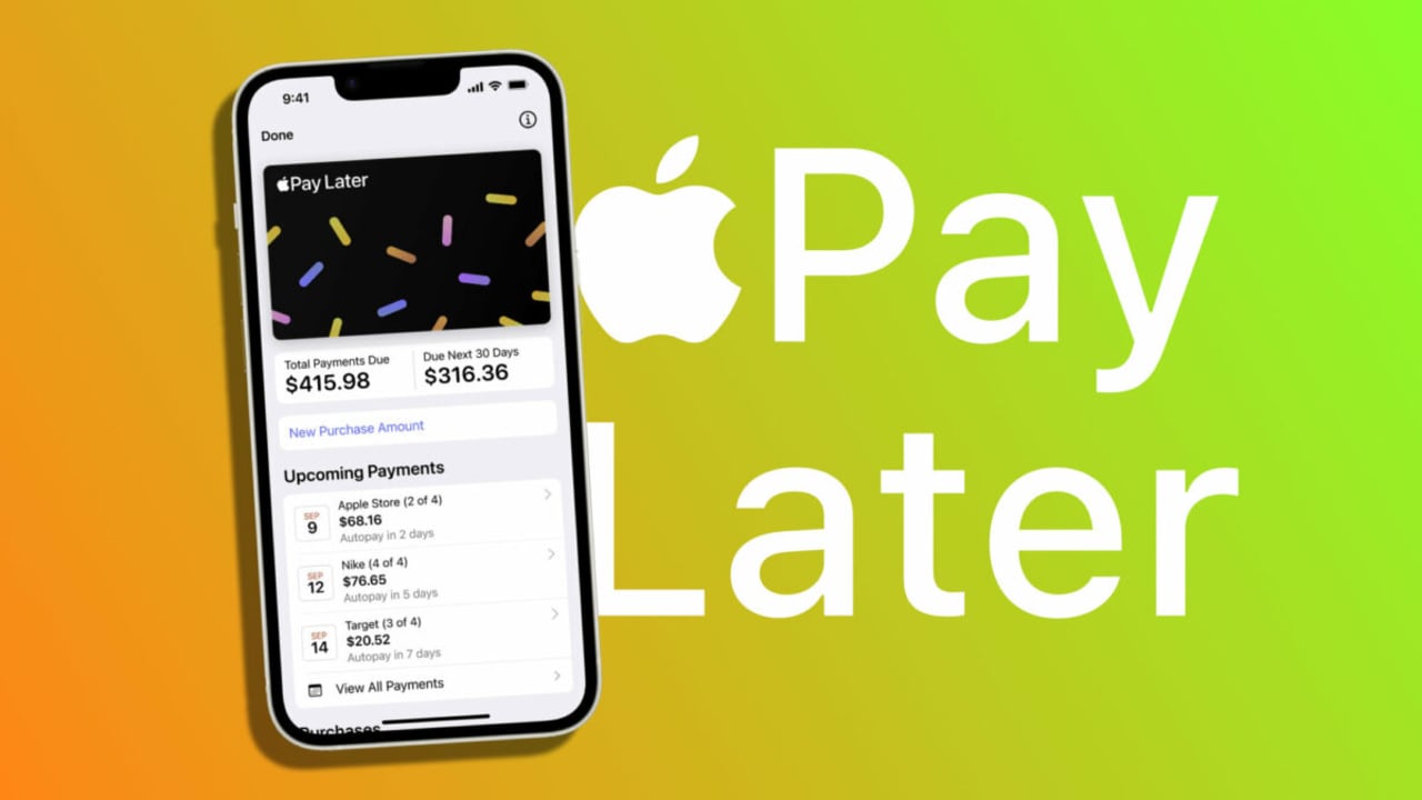 Apple Pay Later ya está aquí: compra ahora, paga después