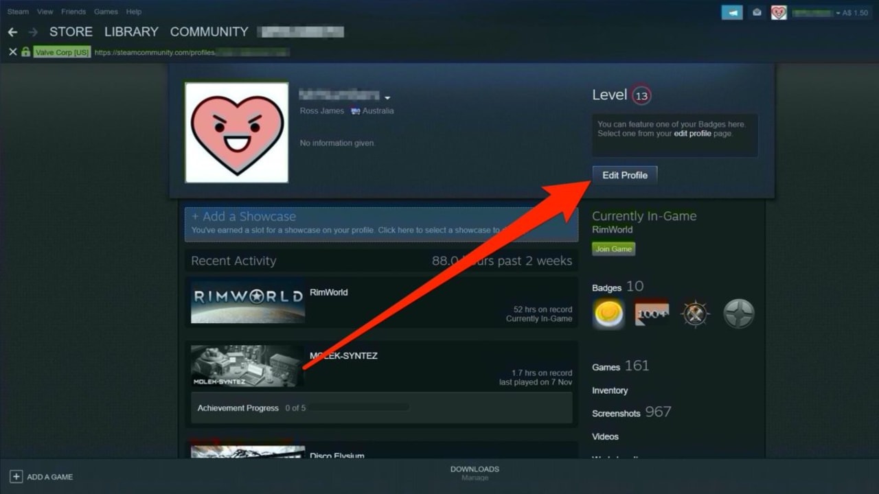 Steam informs you that фото 86