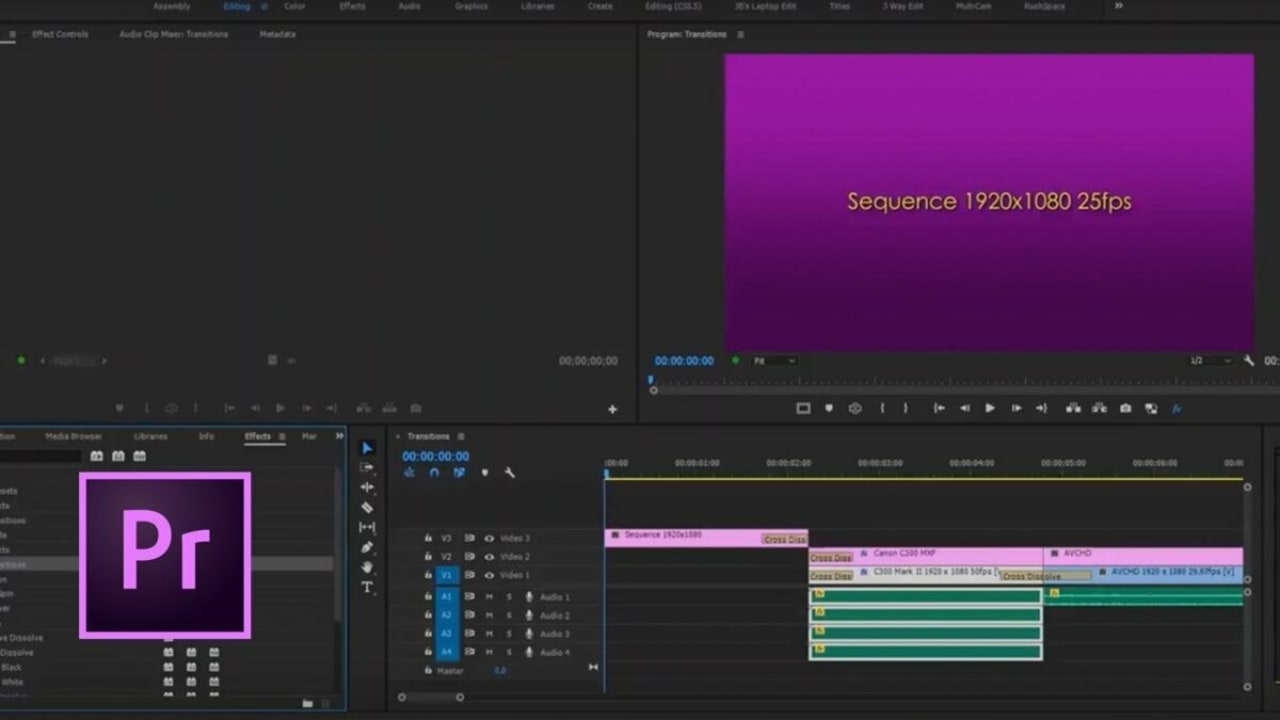Adobe Premiere Pro howtos & tutorials, step by step