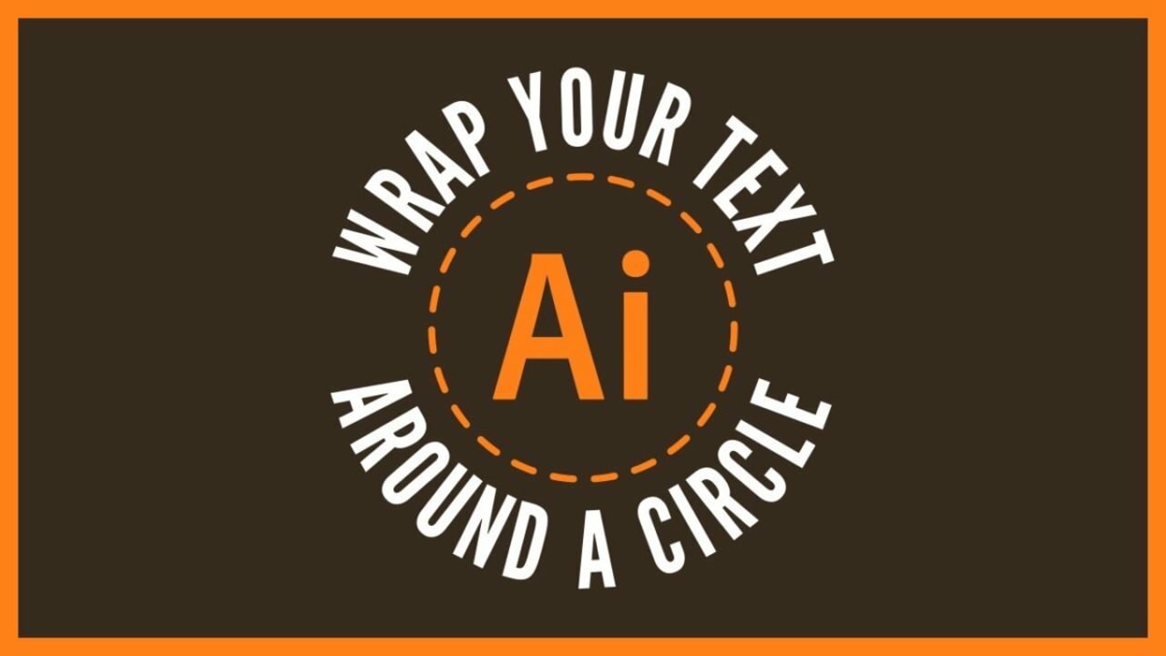 how to curve text in illustrator