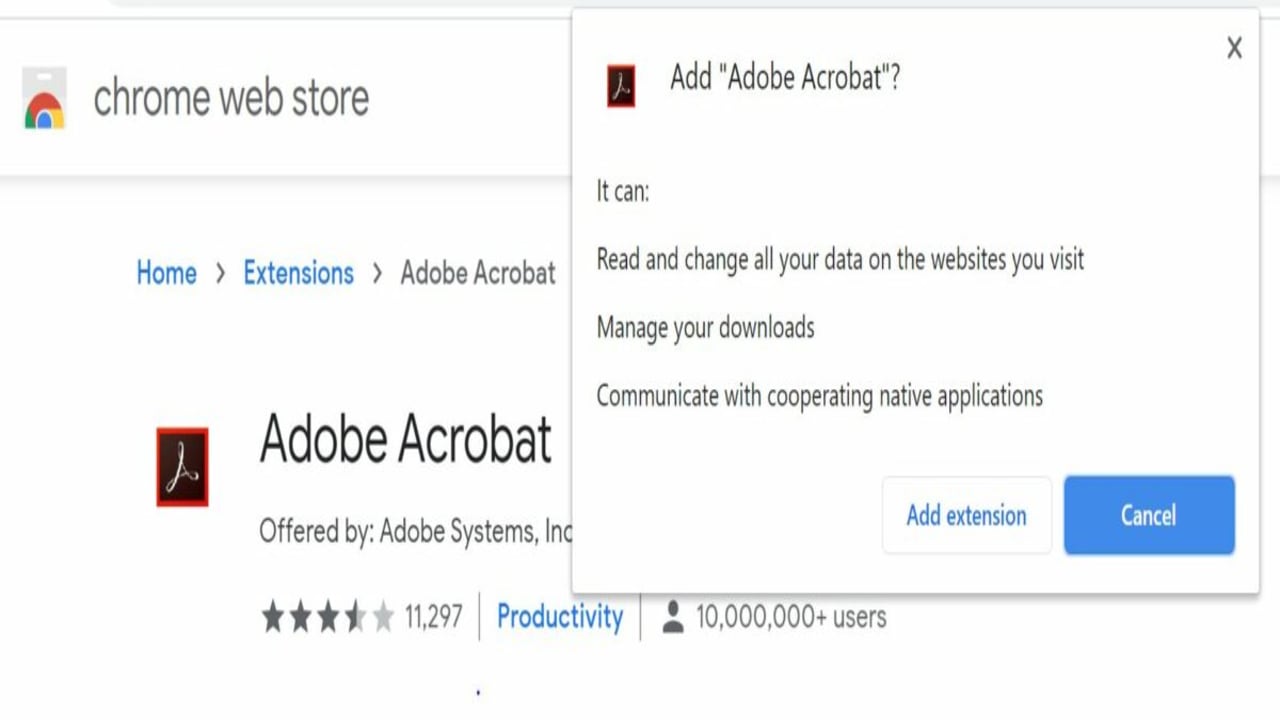 Afhankelijk Vrijgevigheid Kraan How to Install and Enable the Adobe Acrobat Extension on Chrome in 3 Easy  Steps - Softonic