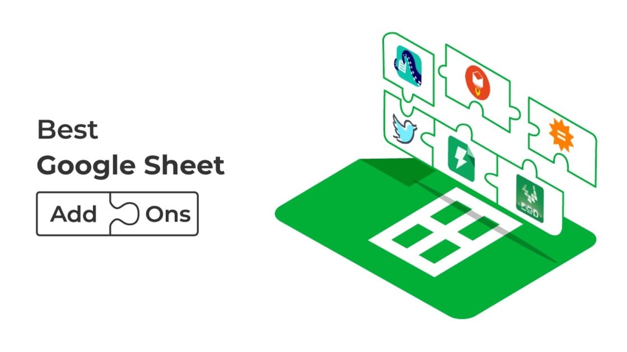 10 essential add-ons for Google Sheets