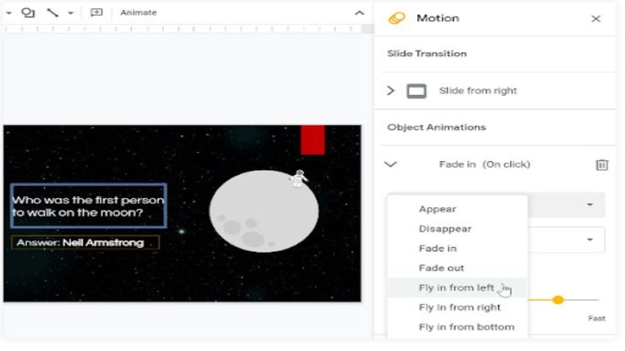 How to make a presentation with effects in Google Slides - Softonic