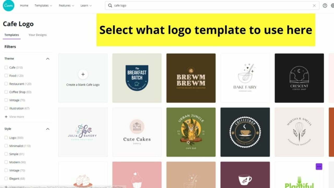 Using Canva to create a professional logo in minutes