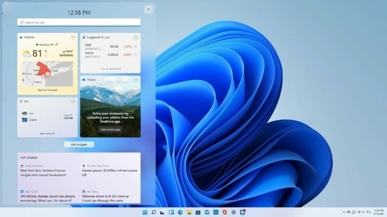 How to enable Windows 11 new full-screen widgets in new build