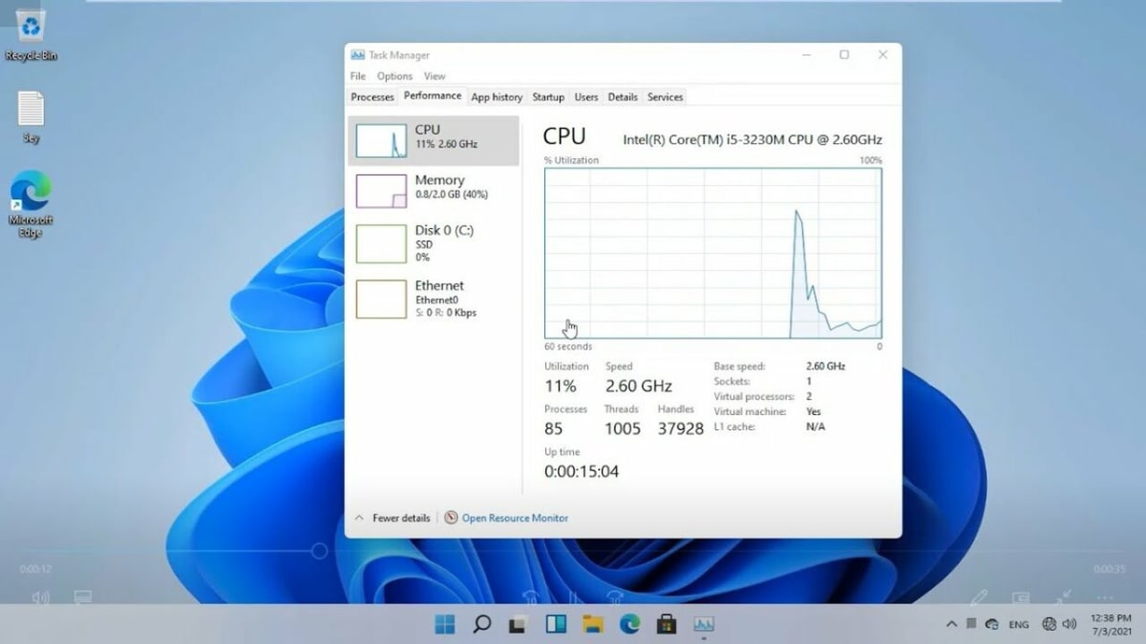 Enable right-click to open Task Manager on Windows 11