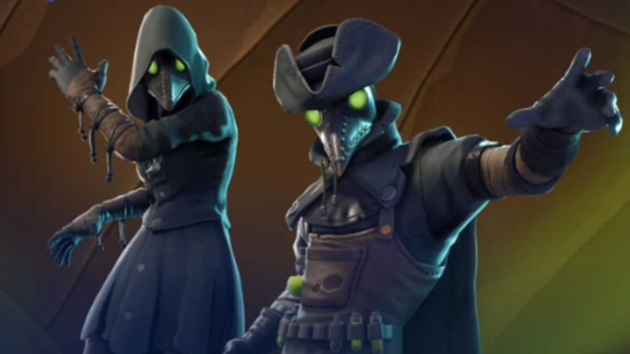 Fortnite brings back the Plague Doc Skin after 3 years.