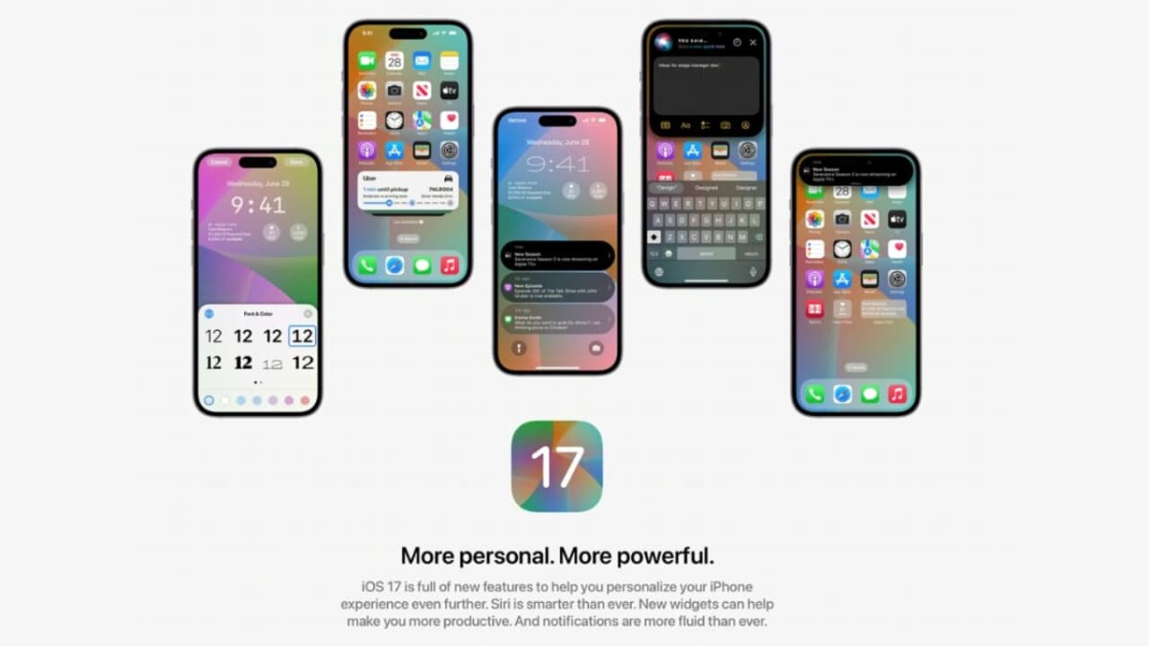 What the new iOS 17 would look like from the hand of Parker Ortolani
