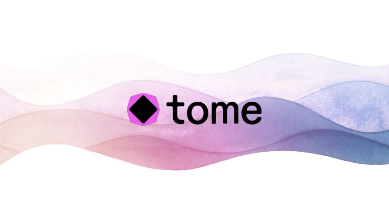 tome.app for making presentation