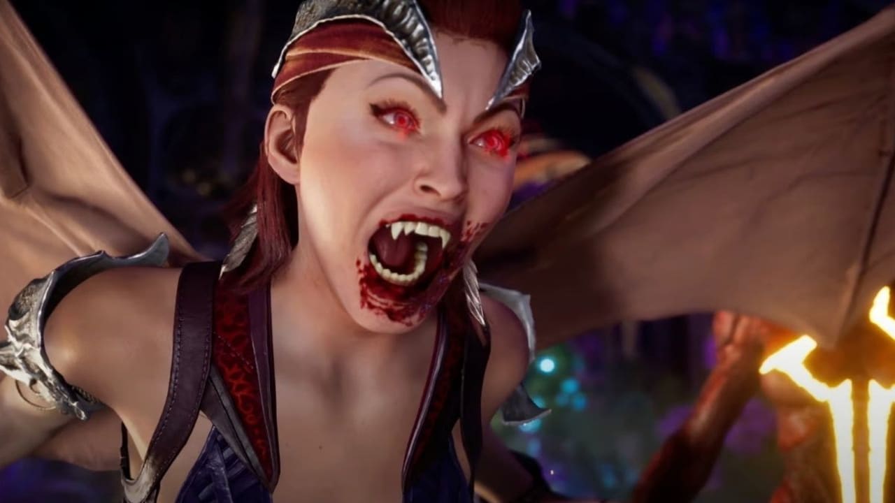 The New 'Mortal Kombat' Game Let's You Play As a Vampire Megan Fox
