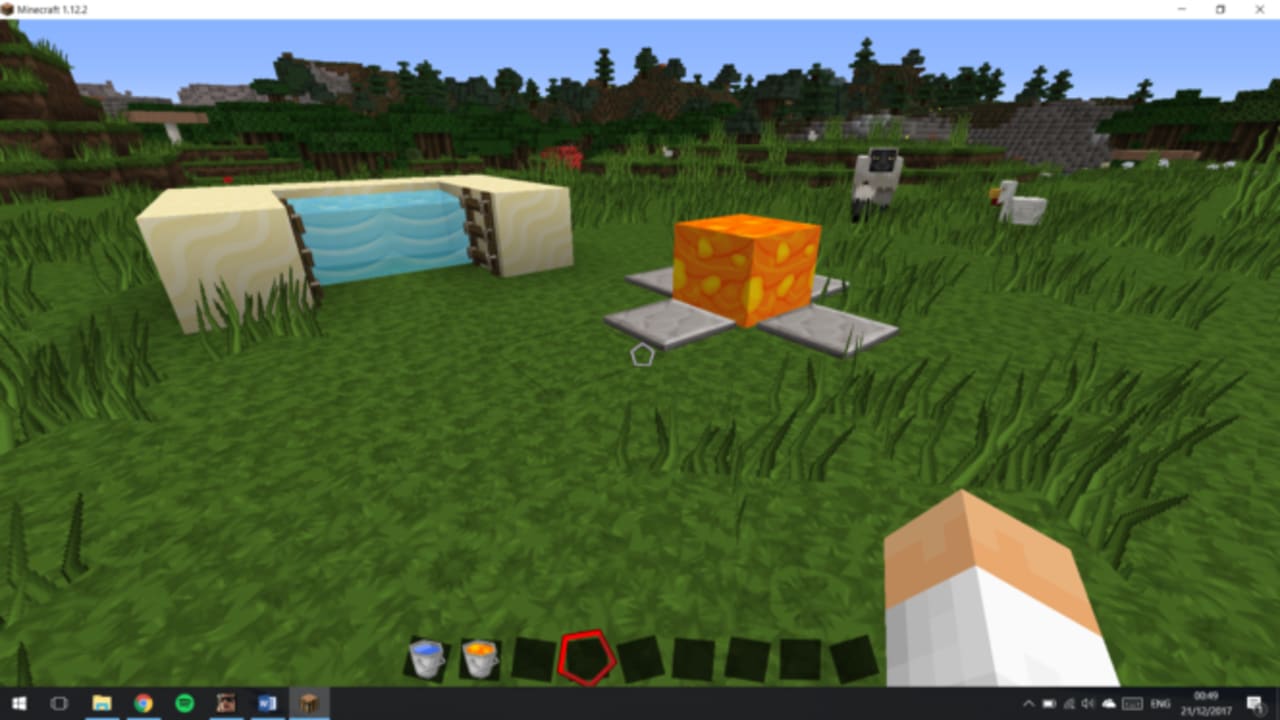 Minecraft Modo Sobrevivência - Construindo Nossa Casa - Dia 2