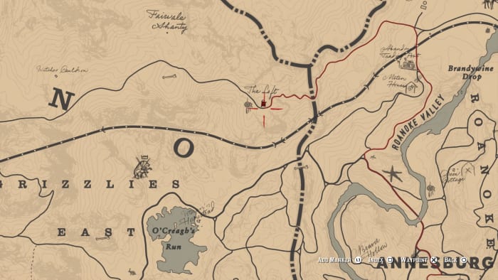 rdr online hideout locations