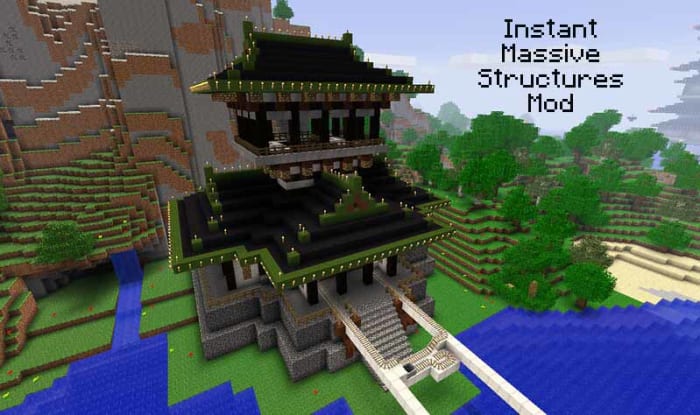 Structures massives instantanées Minecraft