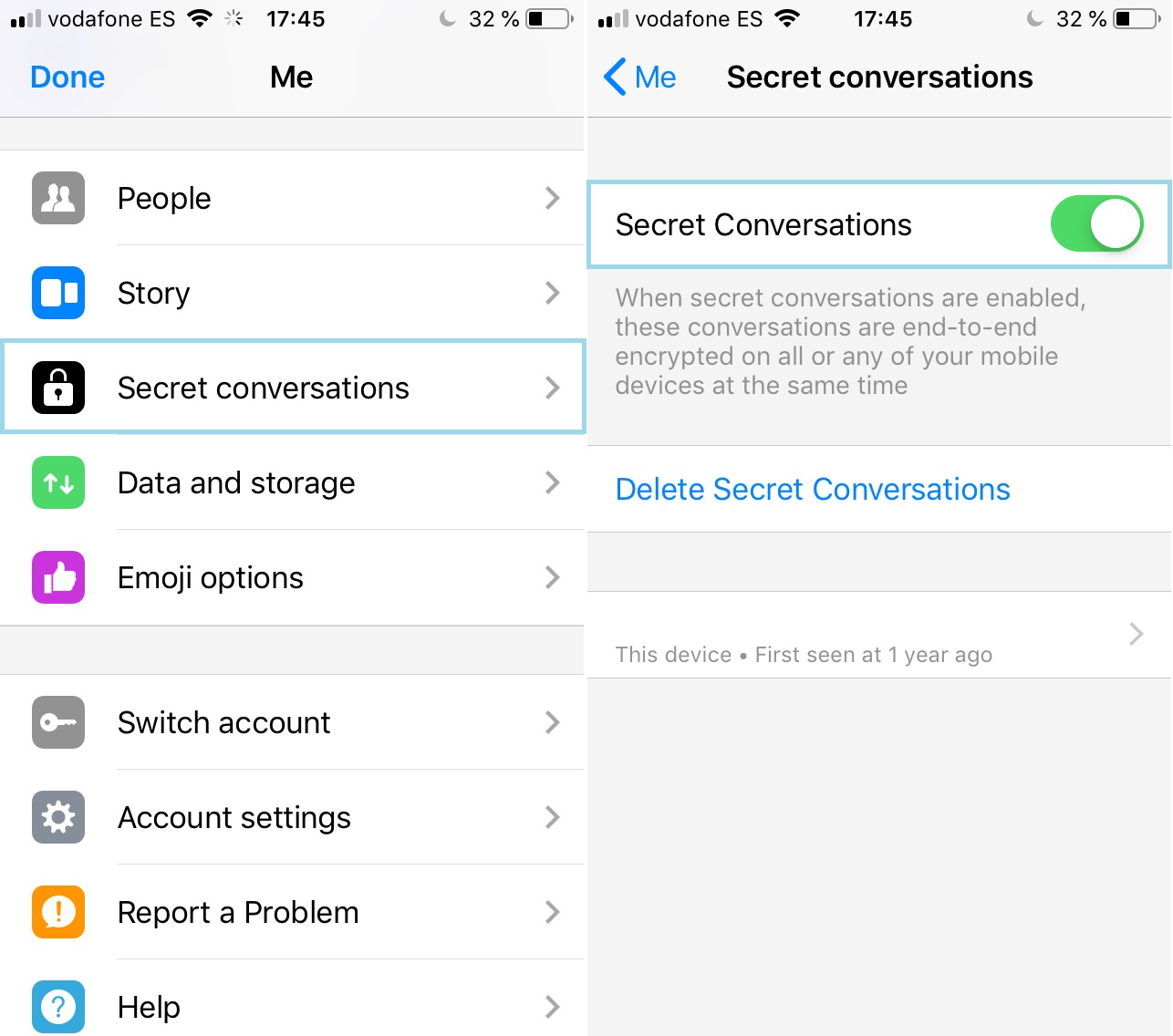 Facebook Messenger: cómo crear una conversación secreta
