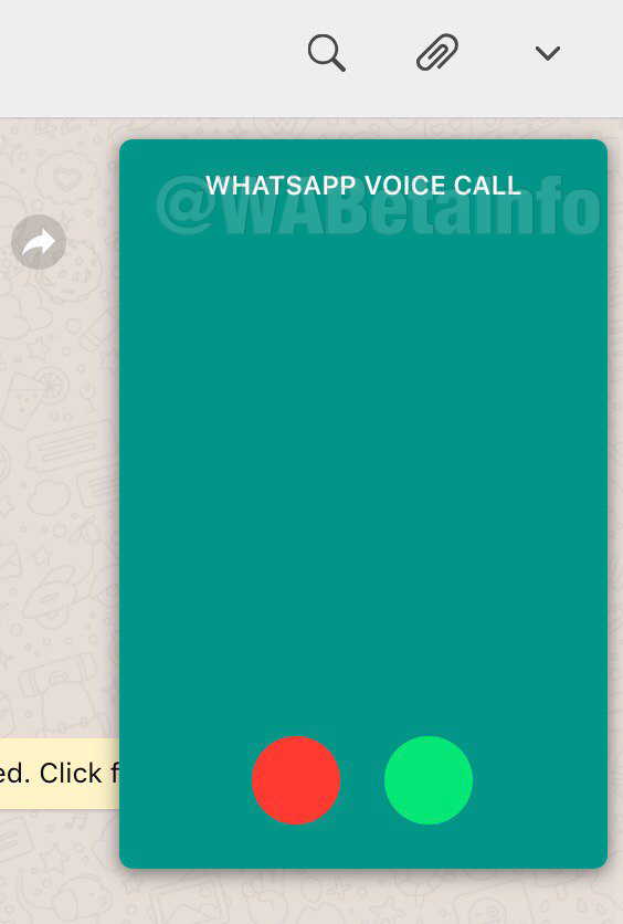 how to call on whatsapp web