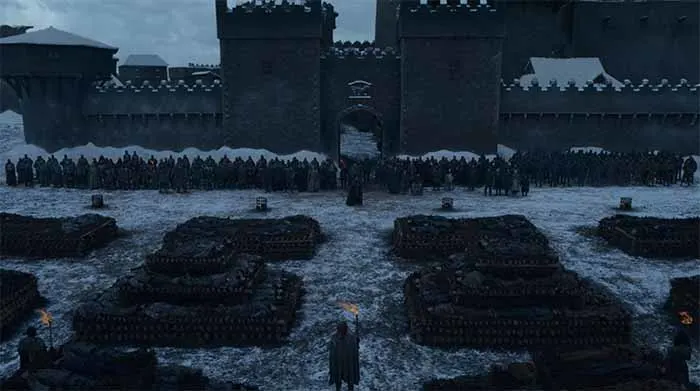 Winterfell Funeral