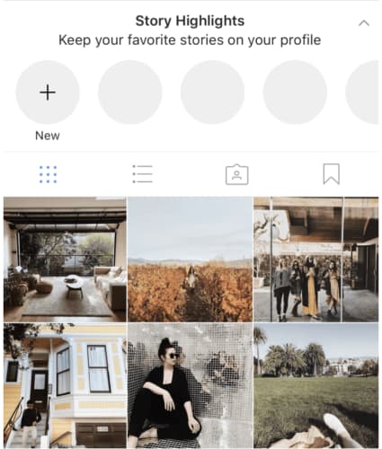 instagram highlights