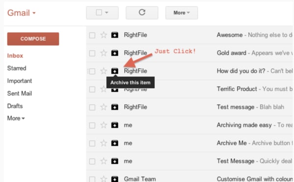 actions for gmail