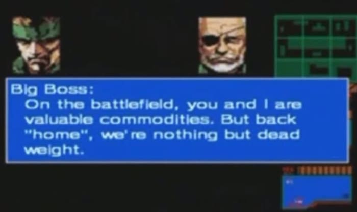 Metal Gear 2 Solid Snake Big Boss
