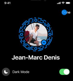 How to enable dark mode in Messenger 