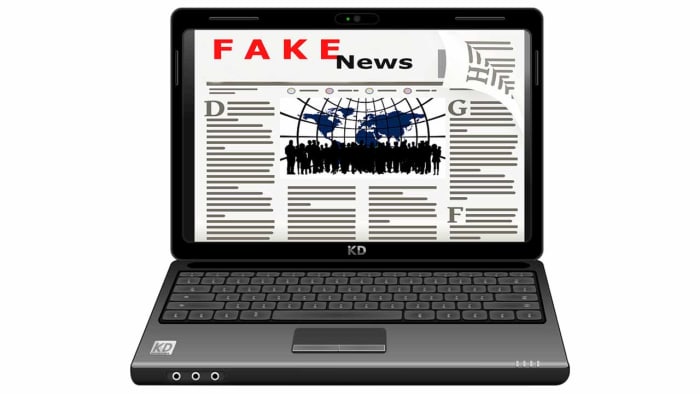 Fake news on your laptop