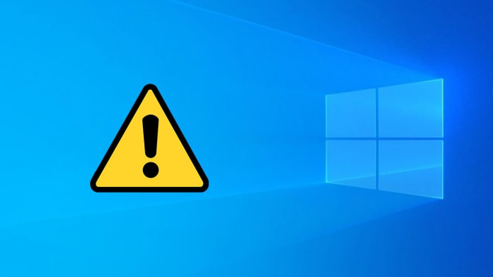 Warning Windows 10