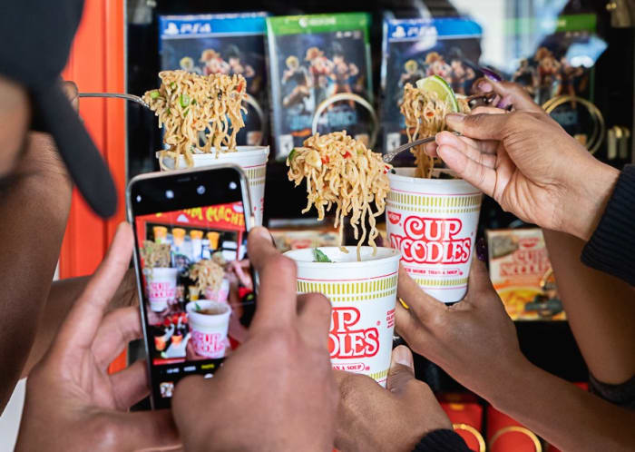 foodbeast vending machine gives noodles for selfies