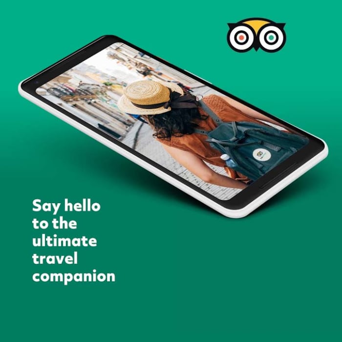 Trip Advisor app for travel planning