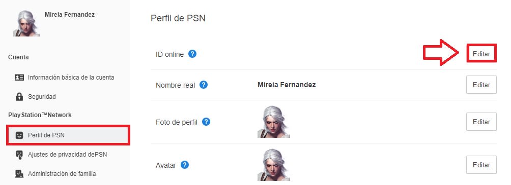 PlayStation Network (PSN): Cómo cambiar el nombre de tu ID Online